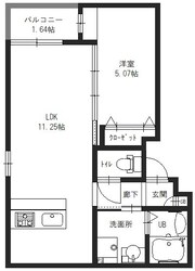 リファインド武庫川の物件間取画像